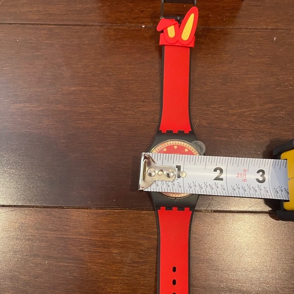 nwt sold out limited edition Swatch Red & Gold year of the Rabbit Dial Watch - Picture 10 of 15